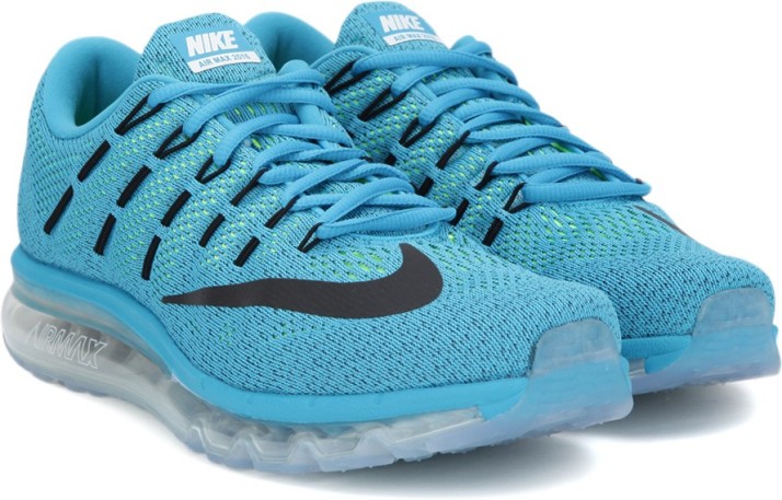 nike air max blue running shoes
