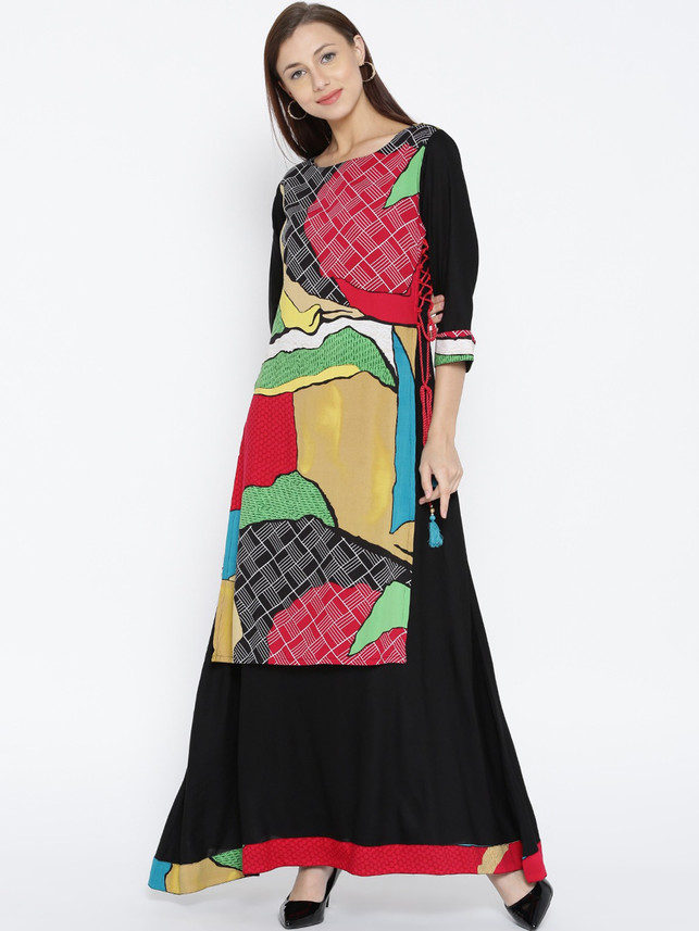 shree women's straight kurta