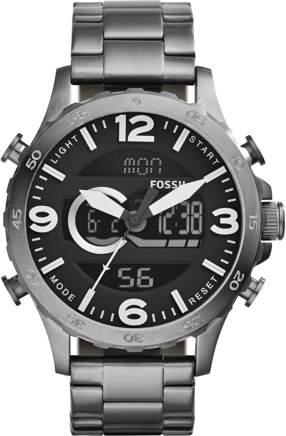 fossil digital watch for men