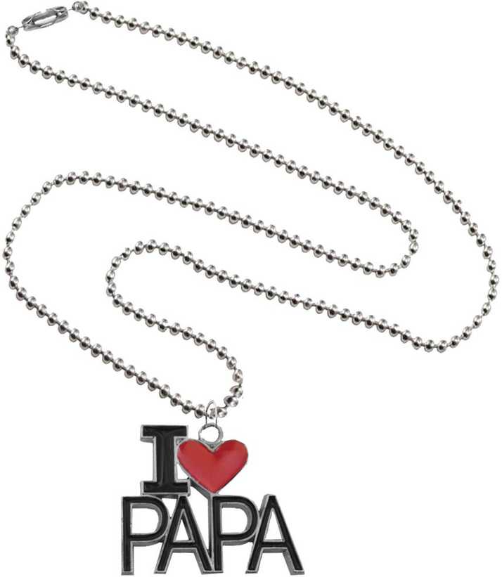 Menjewell Father Day Special Express Your Love Stylish I Love Papa Design Brass Pendant Price In India Buy Menjewell Father Day Special Express Your Love Stylish I Love Papa Design Brass