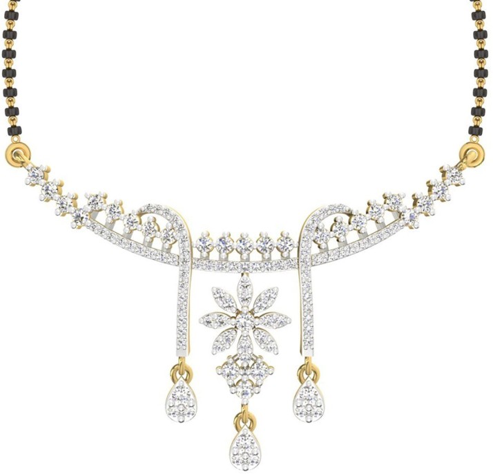 tbz diamond mangalsutra