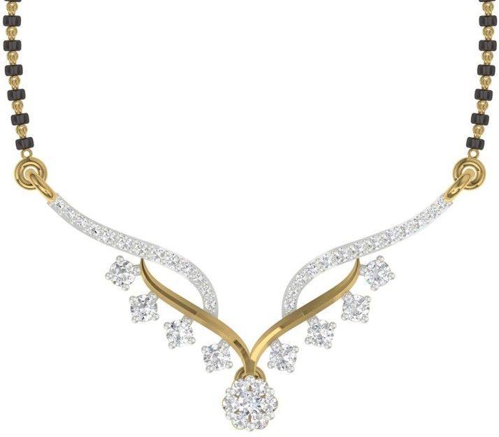 diamond mangalsutra designs tbz