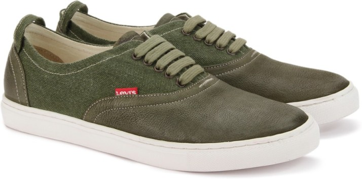 levis green shoes