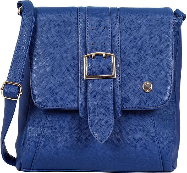 lino perros blue sling bag