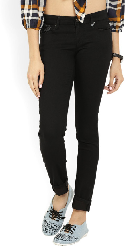 Jet black jeans womens Clearance