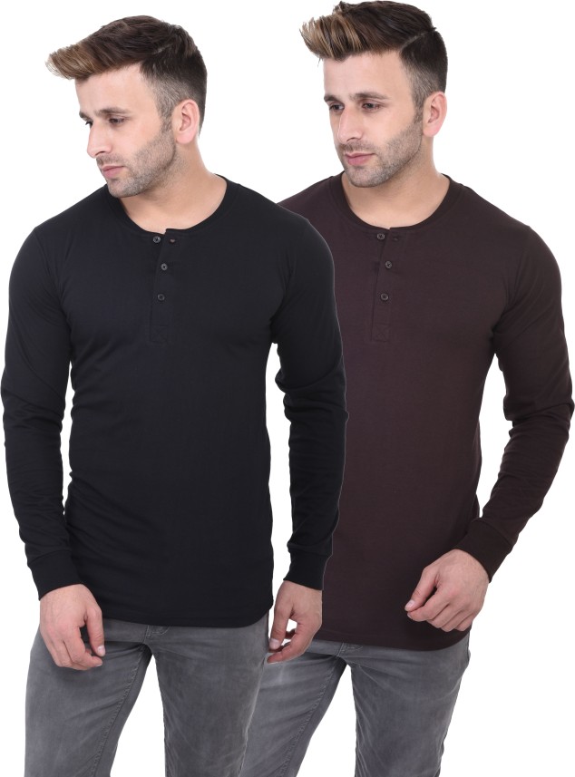 henley t shirts flipkart