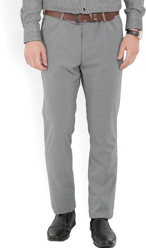 INDIGO NATION Slim Fit Men Grey 