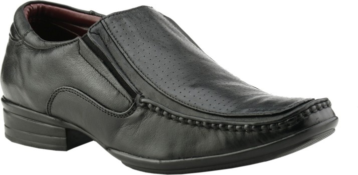 delize black formal shoes