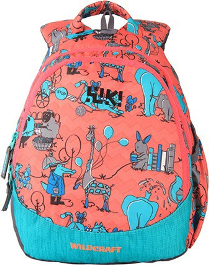 wildcraft kids backpack zoo1