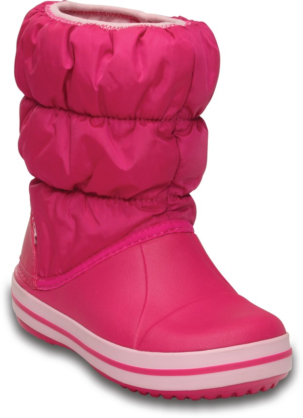 crocs girls boots