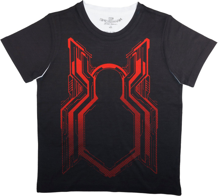 Spiderman Boys Graphic Print Polycotton 