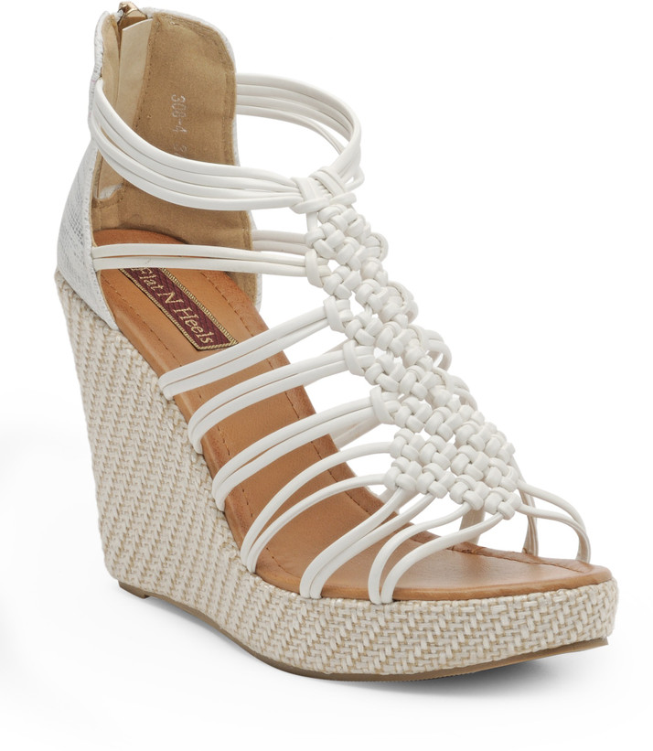 flipkart wedge heels