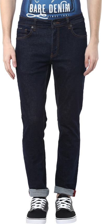 Pantaloons Slim Men Dark Blue Jeans 