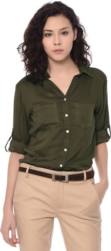 female formal shirt