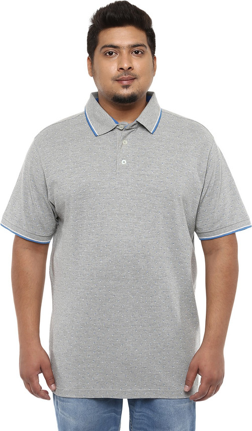 Pantaloons Solid Men Round Neck Grey 