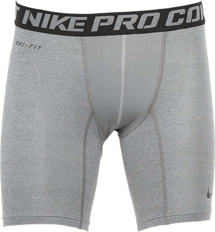 nike grey compression shorts