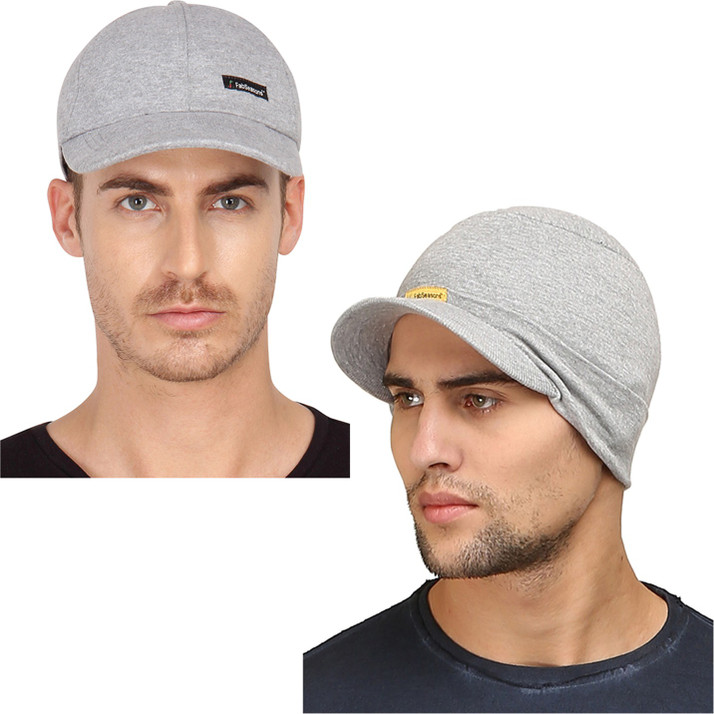 FabSeasons Solid Skull Cap and Baseball 