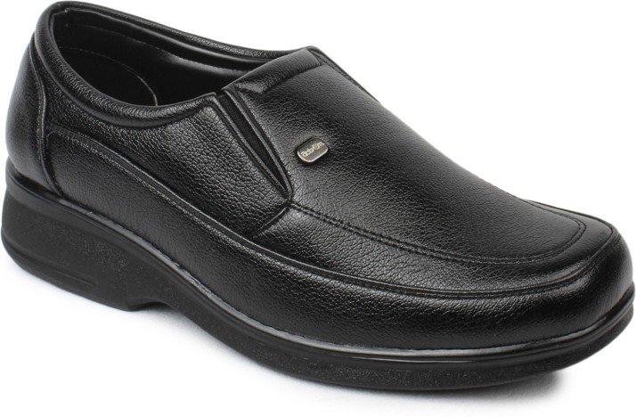 action shoes black leather