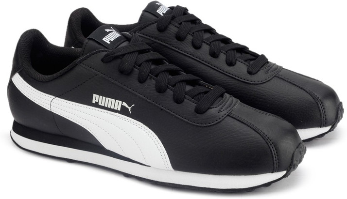 puma turin black and white