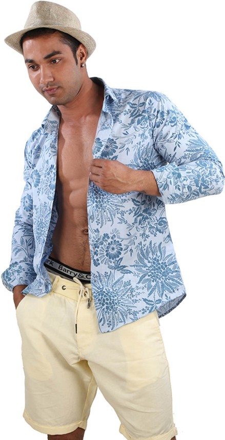 mens floral beach shirts