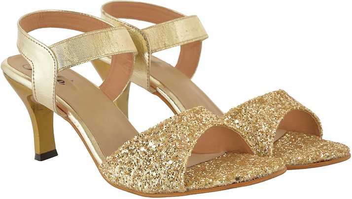 Jade Women Gold Heels Buy Gold Color Jade Women Gold Heels Online At Best Price Shop Online For Footwears In India Flipkart Com