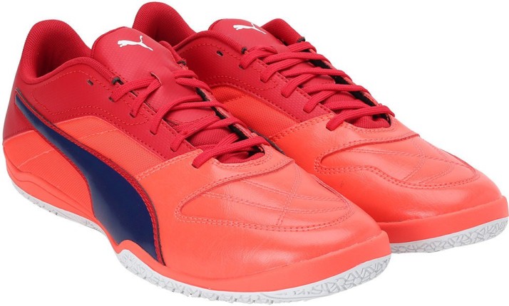 puma red color shoes