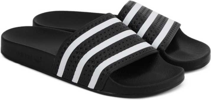 ADIDAS ORIGINALS ADILETTE Slides - Buy BLACK1/WHT/BLACK1 Color ADIDAS ORIGINALS ADILETTE Online at Best Price - Shop Online for Footwears in India | Flipkart.com