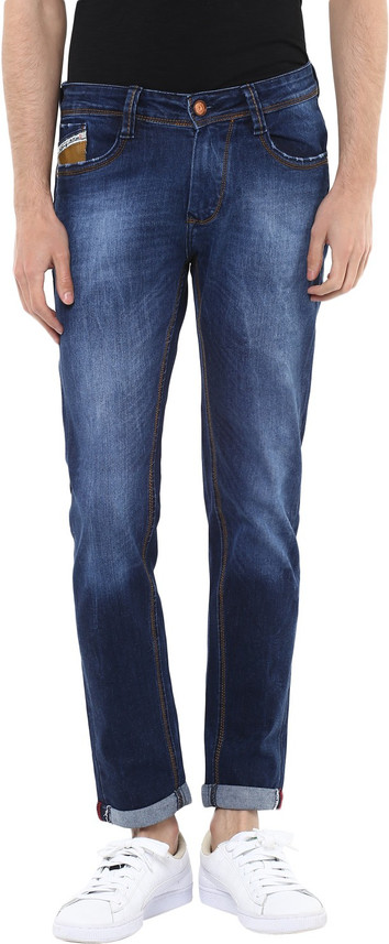 code 61 Skinny Men Blue Jeans - Buy 
