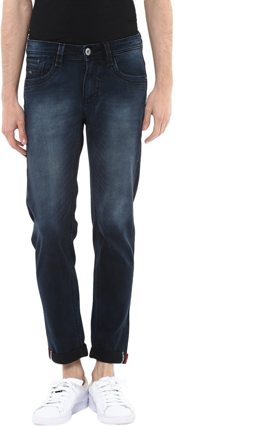 code 61 Skinny Men Dark Green Jeans 