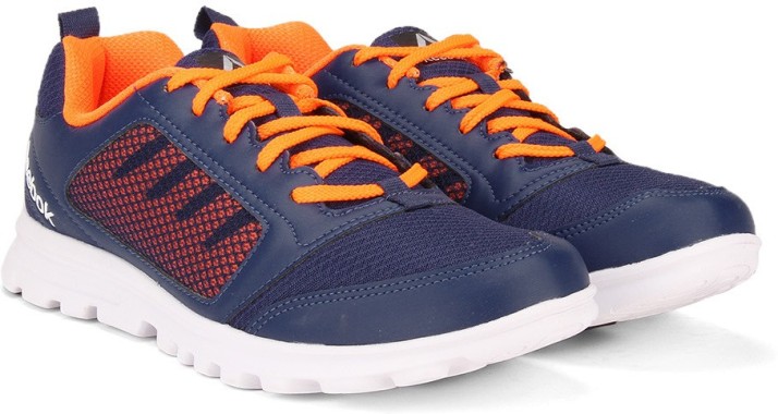 reebok blue and orange shoes