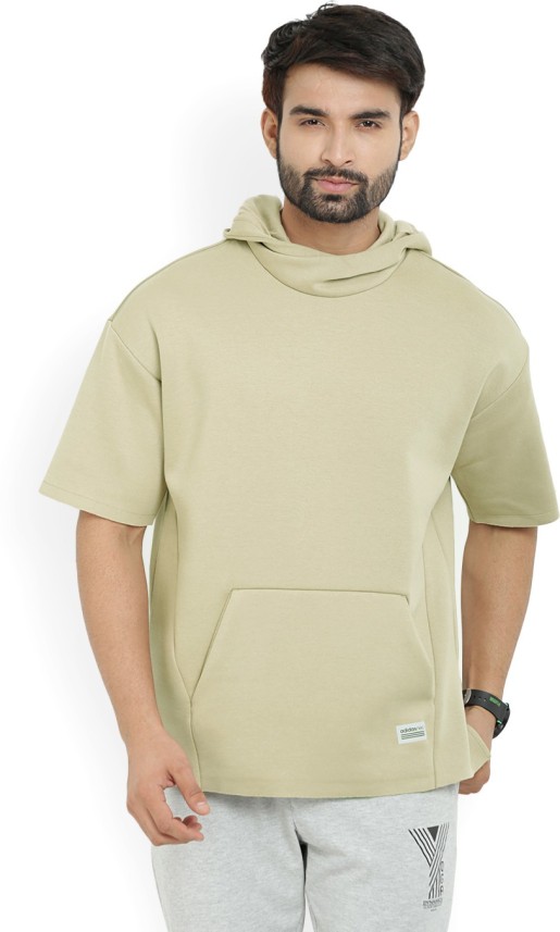 adidas half sleeve hoodie