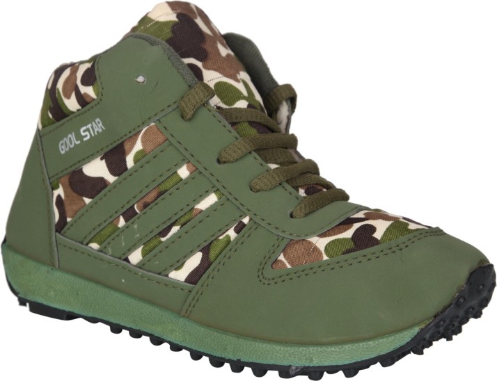 gold star shoes army color