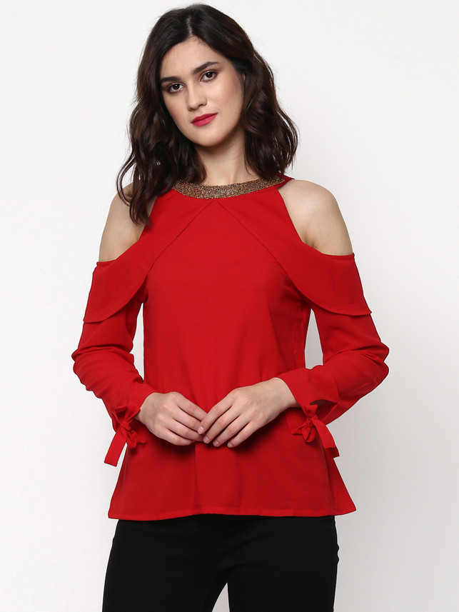 flipkart party wear tops