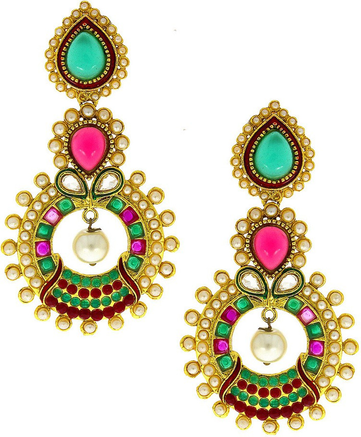long earrings flipkart