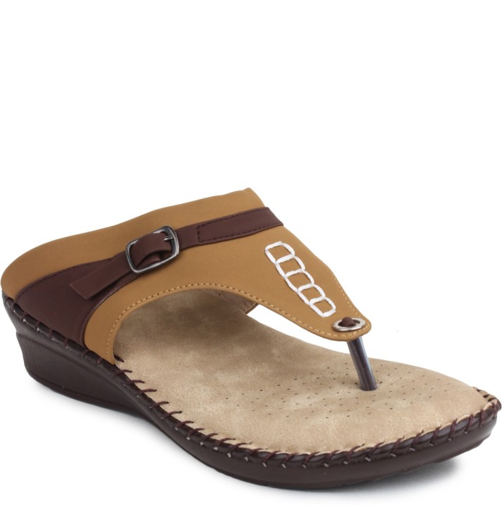 Doctor Soft Women Brown Sandals - Buy 