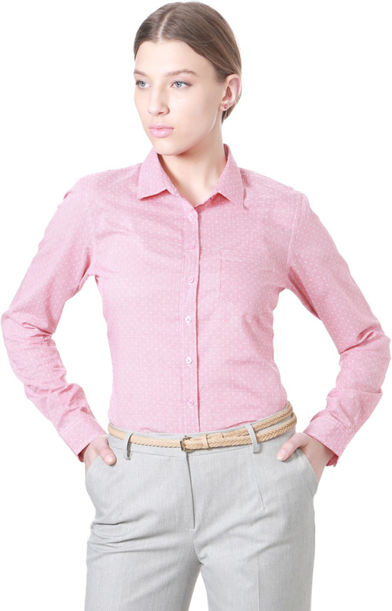 allen solly formal shirts for women