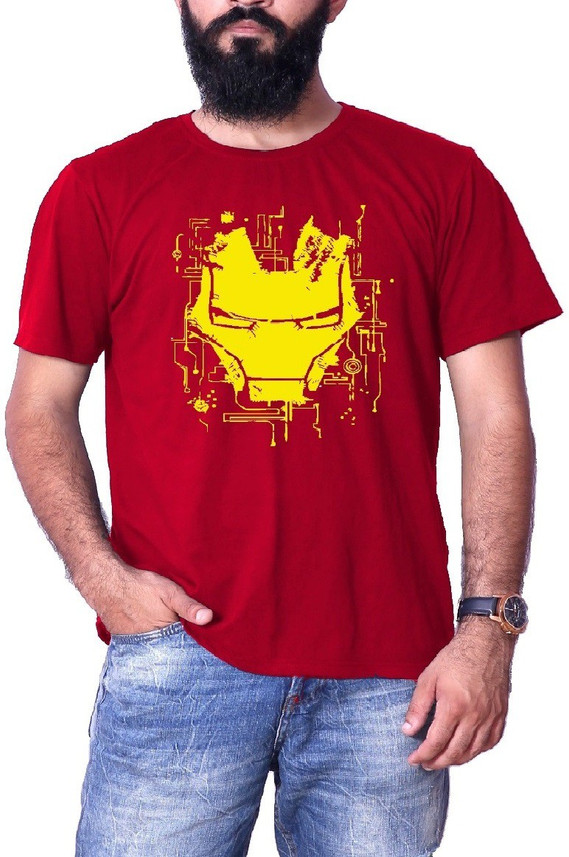 red t shirt flipkart