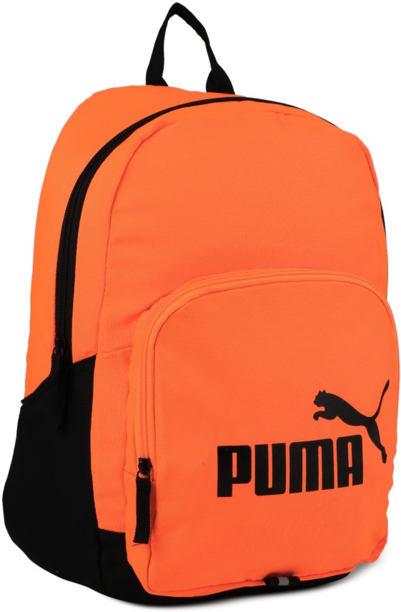 Backpack Shocking Orange-Puma Black 