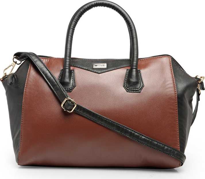 Beau Design Brown Sling Bag Tan Black Price In India Flipkart Com