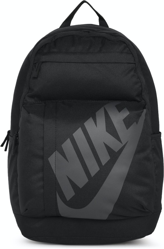 nike elemental backpack black and grey