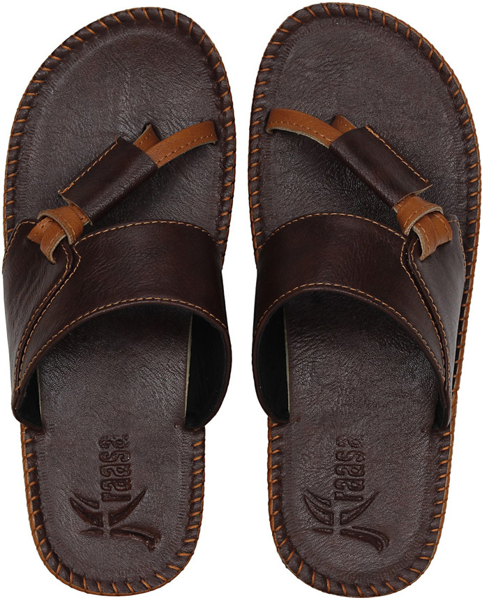 leather chappals for mens online shopping