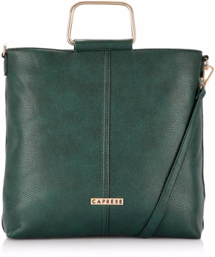 caprese green handbag