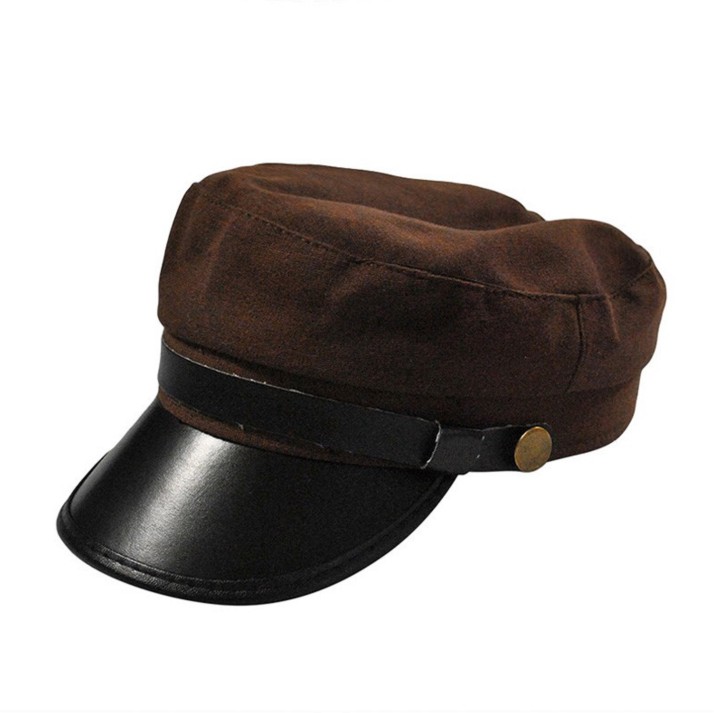 womens leather baseball cap