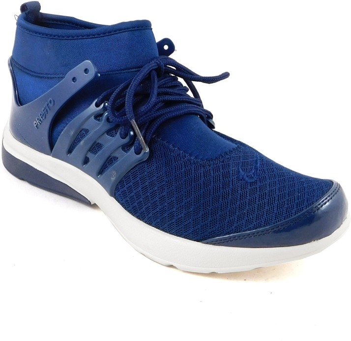 nike presto blue running shoes