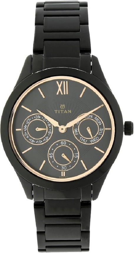 Titan black watch women Clearance