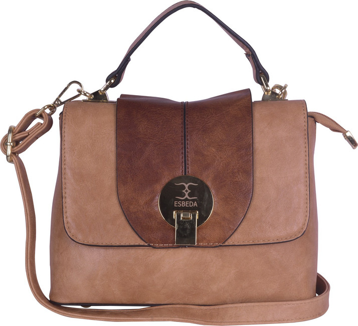 ESBEDA Brown Sling Bag LeatherLook 