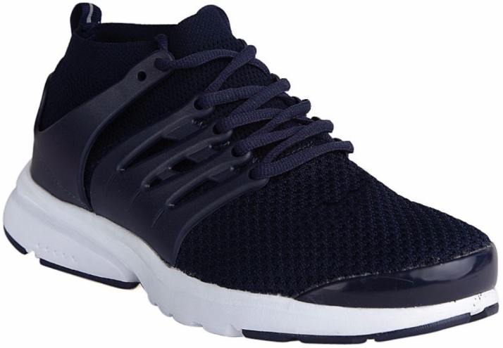 vir sport men's blue mesh running shoes