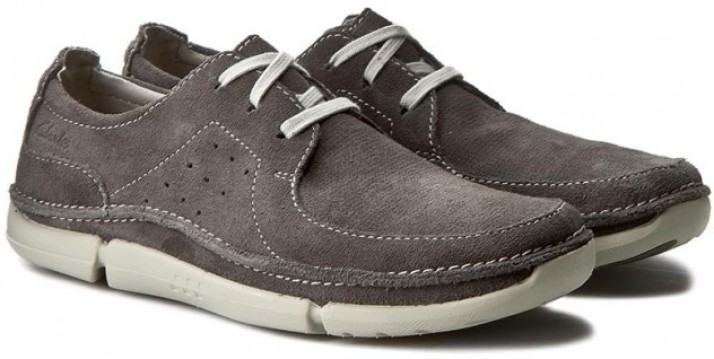 clarks grey suede shoes