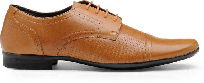 franco leone tan formal shoes