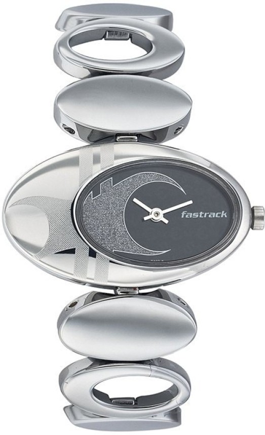 fastrack ladies steel watches